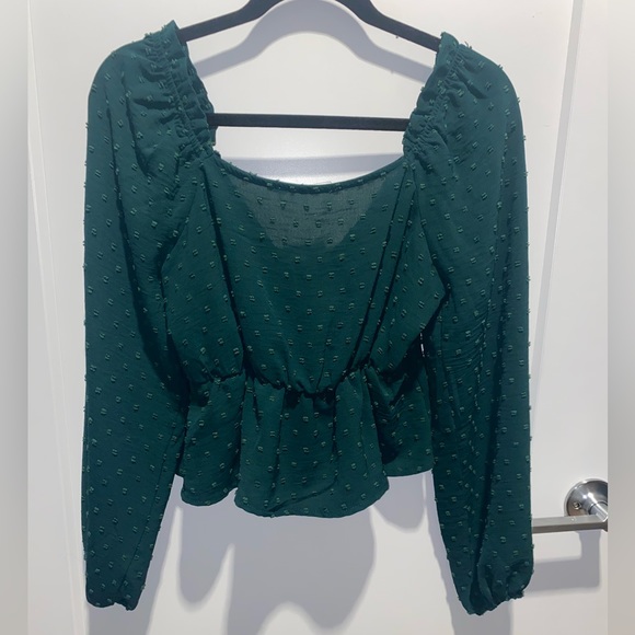 Emerald Green Blouse - Picture 5 of 5